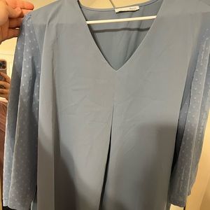 Blue blouse